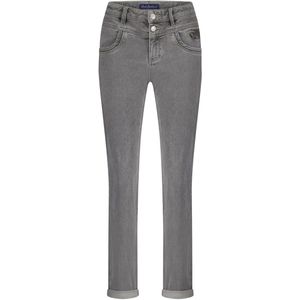 Red Button - Sienna 1 Zip - Jeans - Grijs - Slim Fit - 5-Pocket Ontwerp