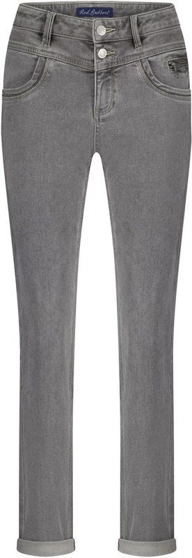 Red Button - Sienna 1 Zip - Jeans - Grijs - Slim Fit - 5-Pocket Ontwerp
