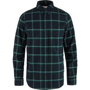 Fjallraven Ovik Comfort Flannel Shirt Men - Outdoorblouse - Heren - Blauw - Maat XL