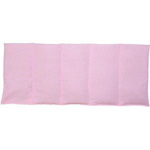 Kersenpitkussen 50x20cm - Microwavable Warmtekussen voor Nek en Rugpijn in Roze Katoen