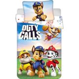 PAW Patrol - Duty Calls - Dekbedovertrek - 135 x 100 + 40 x 60 cm - Katoen