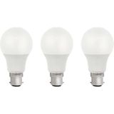 VITO LED Lamp A60 B22 - 9W (vervangt 60W) - 819lm - 6400K - 220-240V - Ø50mm - Energiezuinig - 3 stuks