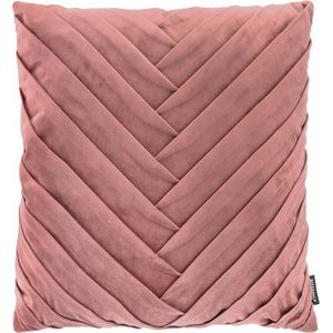 Sierkussen Emmy 45x45cm oud roze