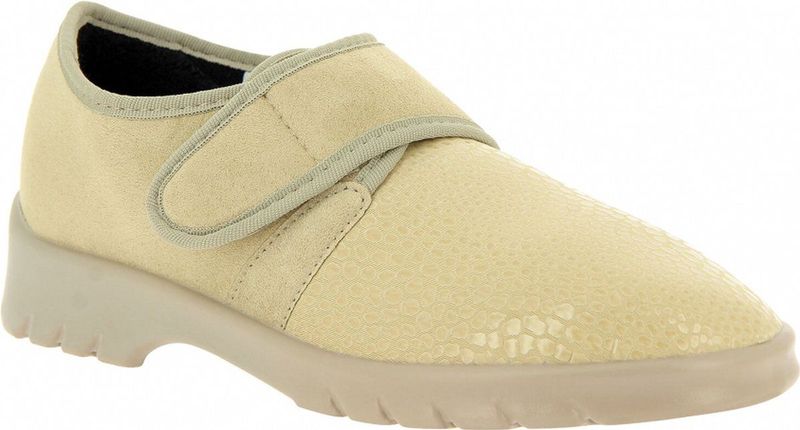 Varomed - Strasbourg - Lage Verbandschoenen - Zwart - Croco Stretchmateriaal