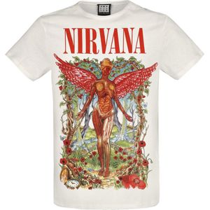 Nirvana - Amplified Collection - In Utero Wilderness - Heren T-shirt - gebroken wit
