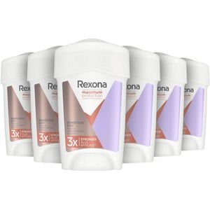 Rexona Deostick Creme – Max Protection Sensitive Dry 45 ml (6 stuks)