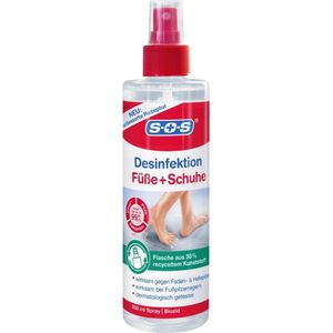 250 ml Desinfectiespray voor Voet-schimmel en Schoenen - Hygiënisch Verzorging - Kalknagel - Bacteriën - Schimmels - Virussen - Behandelings Spray