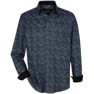 Babista herren Overhemd - 39/40 - blauw