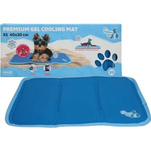 CoolPets Premium Koelmat Hond – 40 x 30 cm – Maat XS - Hondenmat voor verkoeling – Anti-slip mat -non-flow coolgel – Makkelijk schoon te maken – Koelmat voor lang gebruik – Met Citronella en Eucalyptus