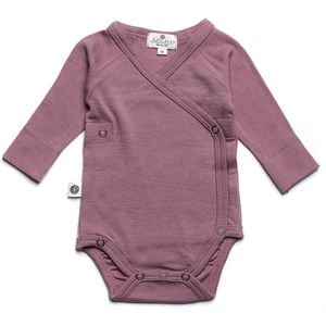 Wollen Overslagromper lange mouw – Merinowol – Grape Shake 50
