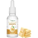 Smaakdruppels 50 ml - Smaak: Witte Chocolade - Flavour drops smaakdruppels zonder calorieën - Voor kwark, havermoutpap, yoghurt en meer - Veganistisch