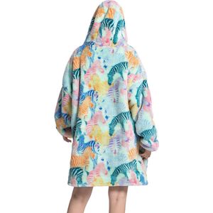 Luxe knuffeltrui hoodiedeken