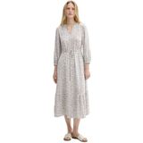 Jurk - All-Over Print - Viscose - Regular Fit - Maxi-Lengte