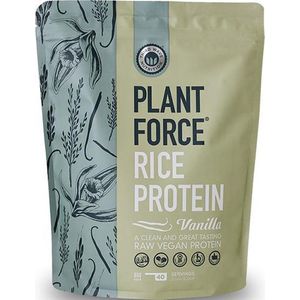 Plantforce - Rijst Proteïne - Vanille - 800 gram - Vega Bio Eiwitshake