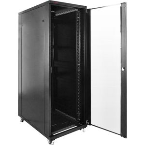 RackMatic - Rackkast 19 ""standaard 33U 600x800x1600mm zwart MobiRack van RackMatic