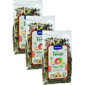 Vitakraft Vita-Verde Paardenbloem/Appel - Knaagdiersnack - 3 x 80 g