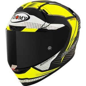 Suomy - SR-GP Evo - Integraalhelm - Geel Wit - Composiet Carbon
