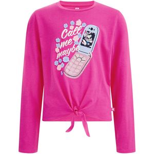 WE Fashion Meisjes T-shirt met embroidery