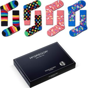 McGregor Sokken Dames | Maat 36-40 | Birthday Giftbox | Multi Cadeau voor vrouwen/Sokken Giftbox