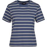 Urban Classics - Boxy T-shirt - Gestreept - Dames