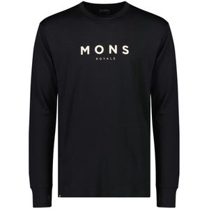Mons Royale Yotei Classic LS Heren Shirt Black