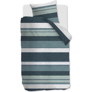 Ambiante Dani dekbedovertrek - Eenpersoons - 140x200/220 - Blauw