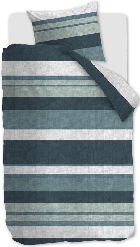 Ambiante Dani dekbedovertrek - Eenpersoons - 140x200/220 - Blauw