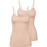 CALIDA - Natural Comfort - Spaghetti-Top - Set van 2