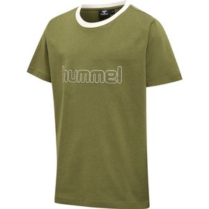 Hummel - Cloud T-Shirt - Olive Branch - Kinder