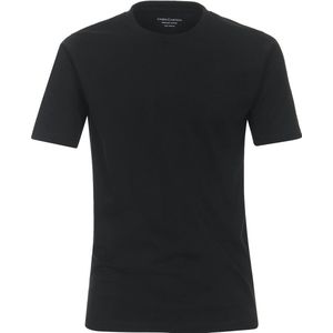 CASA MODA comfort fit heren T-shirt - zwart - Maat: 5XL