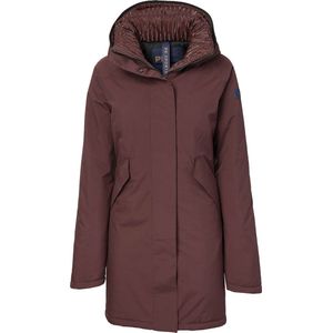 Pk International - Winterjas - Waterdicht - Winddicht - Ademend - Jas - Capuchon - Onana - Donkerbruin - Chocolate - XS/34