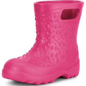 Ladeheid - LA-DW-KidsSpring - Kinder Regenlaarzen - Roze - Gevoerd en Waterdicht Vederlicht