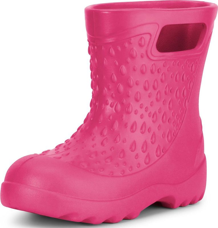 Ladeheid - LA-DW-KidsSpring - Kinder Regenlaarzen - Roze - Gevoerd en Waterdicht Vederlicht