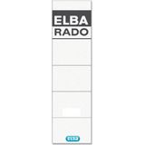 Rugetiket elba rado 44x159mm wit | Pak a 10 stuk