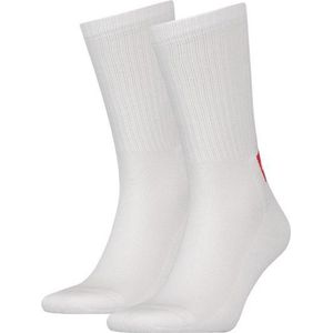 Levi's 120SF Regular Batwing 2-pack Sokken - white