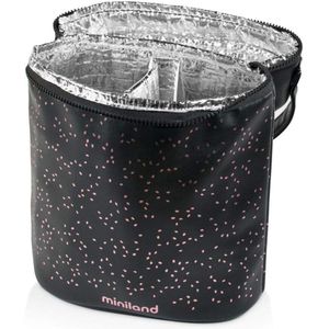Miniland Iso Double Deluxe Thermische Tas Roze