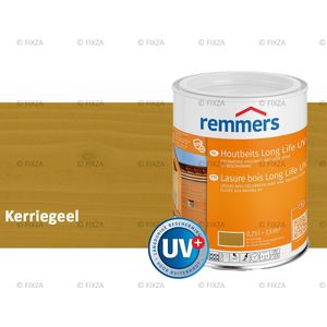 Remmers Long Life Houtbeits UV – kerriegeel – 0,75 Liter – Duurzame houtbescherming met maximale UV-bescherming