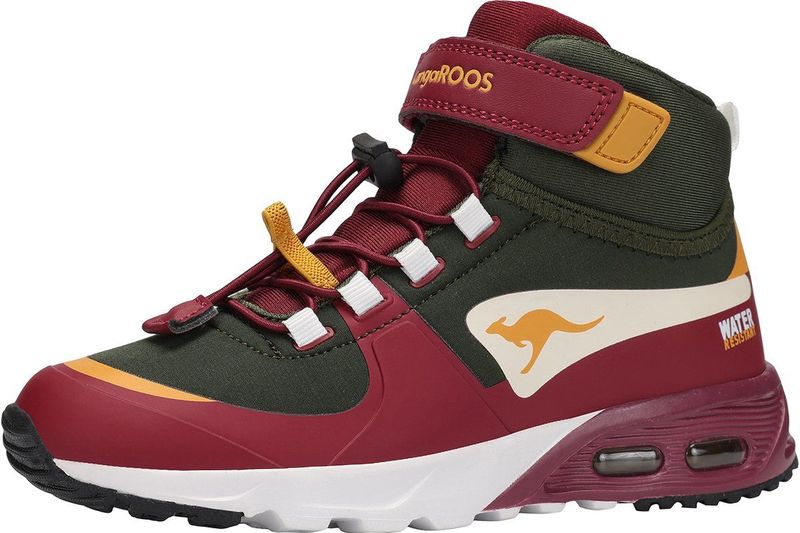 KangaROOS - KX-Hydro - High-Top Sneaker - Rood/Grijs - Waterdicht