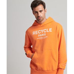 Superdry - Recycled City - Hoodie - Oversized - Gerecycled Polyester en Katoen