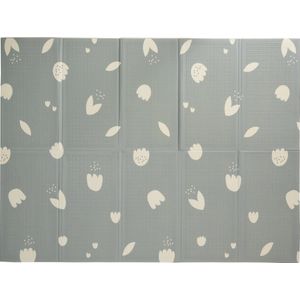 Taf Toys - Opvouwbare speelmat 150x200cm - Dubbelzijdig - Urban Garden Foam Mat