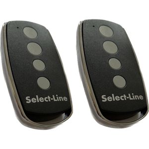 2 stuks Select-Line Handzender 4-kanaals 868 MHz