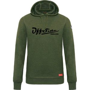 Panna King .. Hoodie Slim Fit Moss Green - Maat L - Off Side - incl. Gratis rugzak