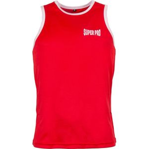 Super Pro - Club Bokssinglet - Rood/Wit