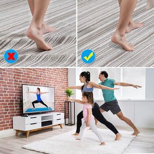 Antislip Ondertapijt 200 x 150 cm Duurzaam Wasbaar Snijden - Geschikt voor Woonkamer Slaapkamer antislip ondertapijt