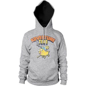 Adventure Time Washed Hoodie Heathergrey-S