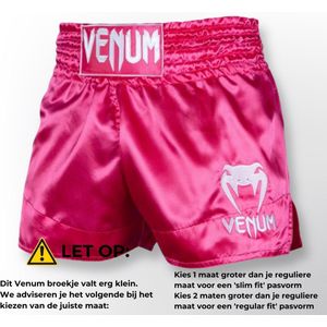 Venum Classic Muay Thai Kickboks Broekjes Dames Roze L - Jeans size 32