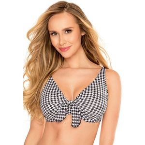 Vivisence bikinibh dames 3203 badmode zachte cups gestreept, geruit, 95d