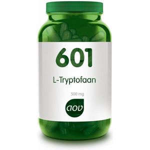 AOV 601 L-Tryptofaan 500mg  Aminozuren Voedingssupplementen - 60 vegacaps