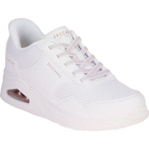 Skechers - UNO BANKSIA - Luxe Sneaker - Wit - Luchtgekoeld Traagschuim