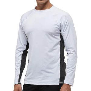 Rash Guard Shirt voor Heren met Lange Mouwen - UV Bescherming, Sneldrogend en Ademend